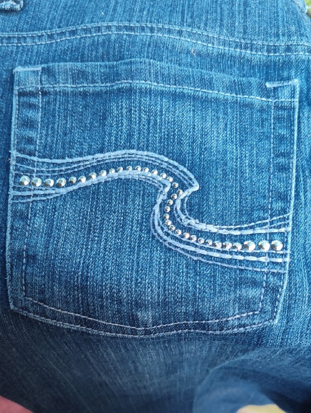 Gloria Vanderbilt Amanda Capri Jeans Size 10 - Picture 7 of 8